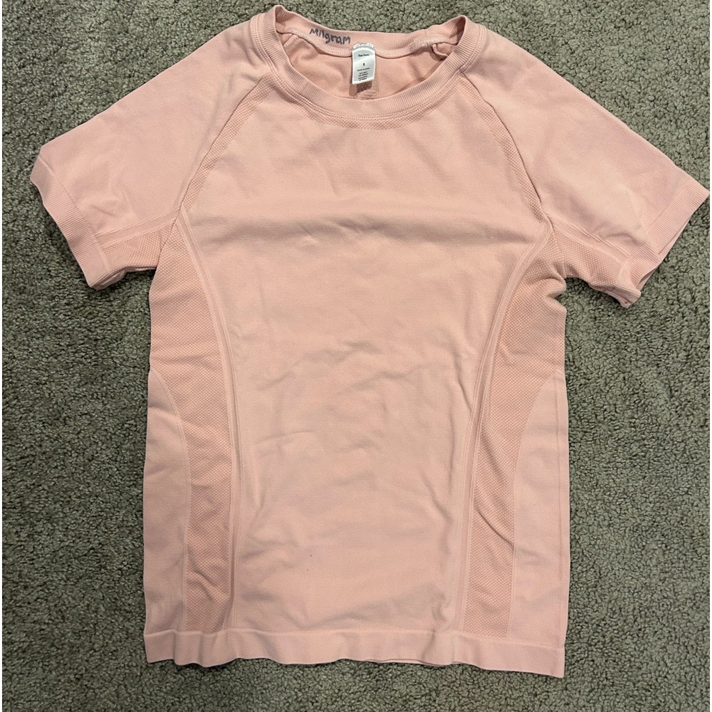 Drifit T-shirt, light pink, stretchy and super comfortable